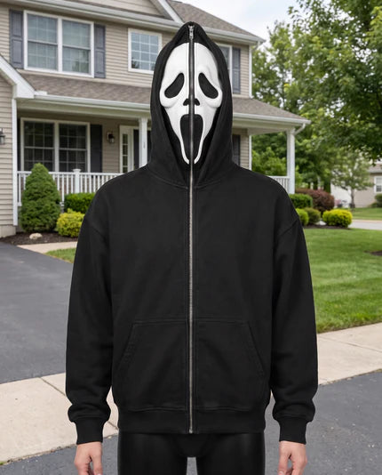 HoodiesByJanet- Horror Zip up Hoodie